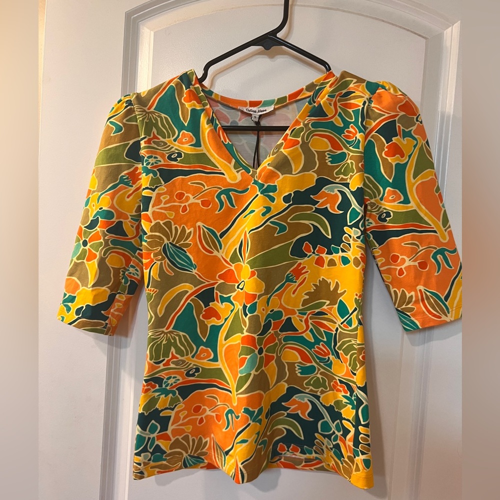 Celina Moon knit top size Small
